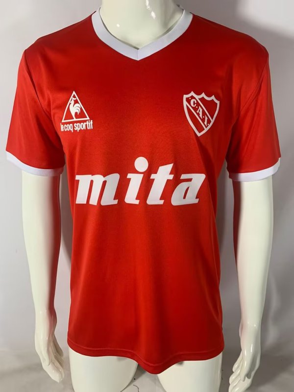 Retro Club Atletico Independiente Home  1:1 Quality Soccer Jersey    1986-1988