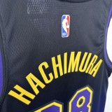 Los Angeles Lakers  City Edition #28 HACHIMURA NBA Jerseys  2025