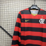 Retro Flamengo Home long  1:1 Quality Soccer Jersey    2008 2009