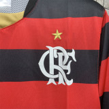 Retro Flamengo Home long  1:1 Quality Soccer Jersey    2008 2009