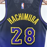Los Angeles Lakers  City Edition #28 HACHIMURA NBA Jerseys  2025