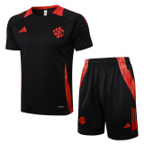 International  black  training  fans  1:1 Quality Soccer Jersey  24-25