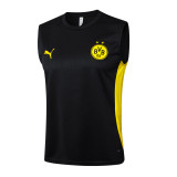 Dortmund  vest black    training  fans  1:1 Quality Soccer Jersey  24-25