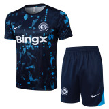 Chelsea  training  fans  1:1 Quality Soccer Jersey  24-25