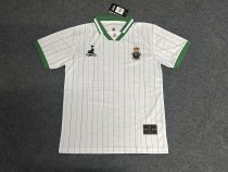 Racing Santander white Fans  1:1 Quality Soccer Jersey   25-26