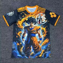 Japan Special Edition  Dragon Ball Z Street Wukong fans 1:1 Quality Soccer Jersey  25-26