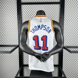 Golden State Warriors  RETRO  #11 THOMPSON NBA Jerseys  2025