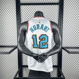 Memphis Grizzlies Retro  #12 MORAT  NBA Jerseys  2025