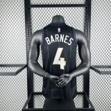 Toronto Raptors City Edition #4 BARNES NBA Jerseys  2025