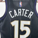 Toronto Raptors City Edition #15 CARTER  NBA Jerseys  2025