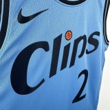 Los Angeles Clippers  City Edition  #2 LEONARD NBA Jerseys  2025