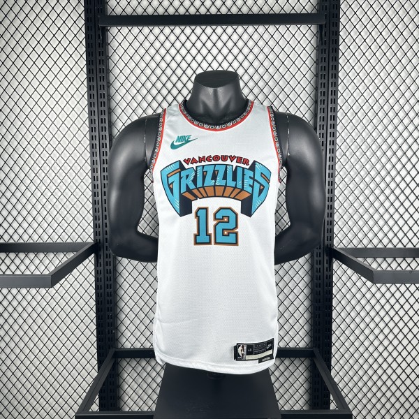 Memphis Grizzlies Retro  #12 MORAT  NBA Jerseys  2025
