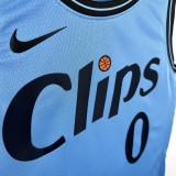 Los Angeles Clippers  City Edition  #0 WESTBROOK NBA Jerseys  2025