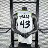 Indiana Pacers City Edition  #43 SIAKAM  NBA Jerseys  2025