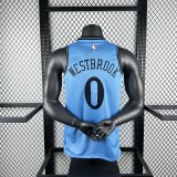 Los Angeles Clippers  City Edition  #0 WESTBROOK NBA Jerseys  2025