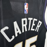 Toronto Raptors City Edition #15 CARTER  NBA Jerseys  2025