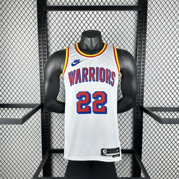 Golden State Warriors  RETRO  #22  WIGGINS NBA Jerseys  2025