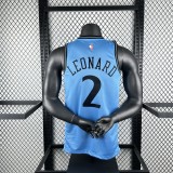 Los Angeles Clippers  City Edition  #2 LEONARD NBA Jerseys  2025