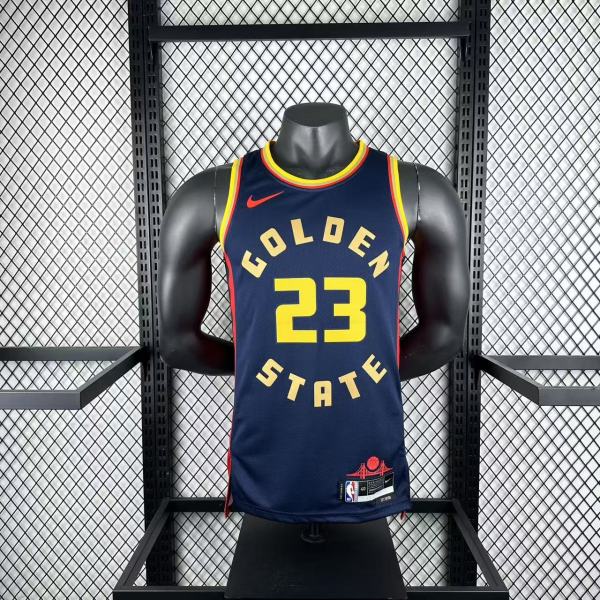 Golden State Warriors  City Edition  #0 HALIBURTON  NBA Jerseys  2025