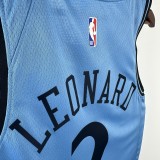 Los Angeles Clippers  City Edition  #2 LEONARD NBA Jerseys  2025