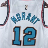 Memphis Grizzlies Retro  #12 MORAT  NBA Jerseys  2025