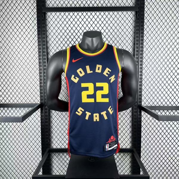 Golden State Warriors  City Edition  #22 WIGGINS NBA Jerseys  2025
