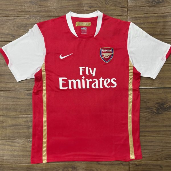 Retro Arsenal Home 1:1 Quality Soccer Jersey  2006-2007