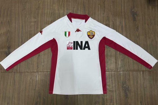 Retro Roma away long 1:1 2001-2002