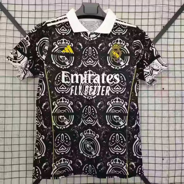 Real Madrid  polo black 1:1  25-26