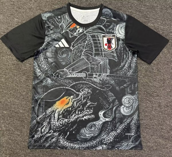 Japan Special Edition Black Dragon Warrior Fans 1:1 25-26