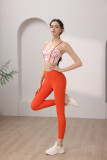 yoga clothes  Musical note printing purple set