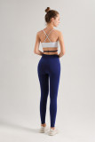 yoga clothes  Bleached Strap Hidden Blue/George Blue Strap Set