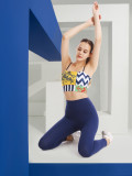 yoga clothes  Cannes Printed Yoga Set