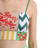 yoga clothes  Cannes Printed Yoga Set