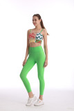 yoga clothes  Cannes Printed Yoga Set