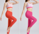 yoga clothes  Movement Rose Red/Movement Orange Red Set