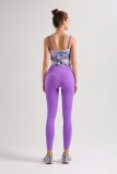 yoga clothes  Impression Blue Print Set