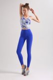 yoga clothes  Impression Blue Print Set