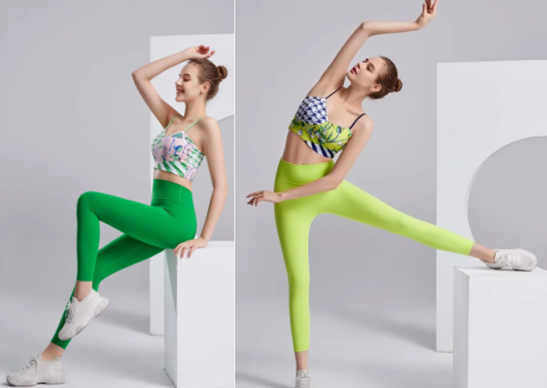 yoga clothes  Hot Spring Wild Green Set/Forest Yellow Set