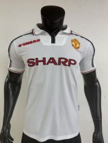 Retro Manchester united  third  away 1:1 Quality Soccer Jersey   1998-1999