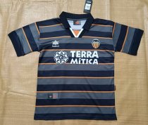 Retro Valencia away fans 1:1 Quality Soccer Jersey  1999-2000