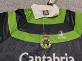 Racing Santander green Fans  1:1 Quality Soccer Jersey   1999-2000