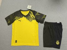 Dortmund Home  kids 1:1 Quality Soccer Jersey   25-26