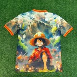 Japan Special Edition  One Piece Anime Edition Fans 1:1 Quality Soccer Jersey  25-26