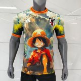 Japan Special Edition  One Piece Anime Edition Fans 1:1 Quality Soccer Jersey  25-26