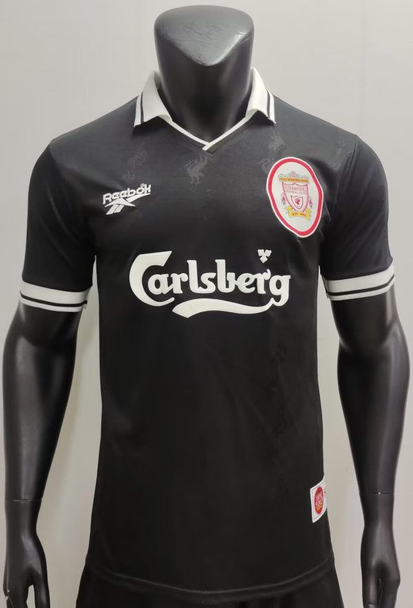 Retro  Liverpool third  away 1:1 Quality Soccer Jersey  1996-1997