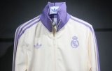 Real Madrid Retro clover  Windbreaker  jacket   yollow  25-26 set