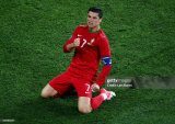Retro Portugal player home long 1:1 Quality Soccer Jersey  2012