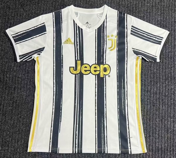 Retro Juventus home fans 1:1 Quality Soccer Jersey  2020-2021
