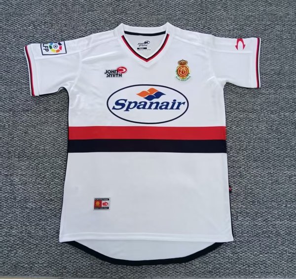 Retro Mallorca  away 1:1 Quality Soccer Jersey  2001-2002